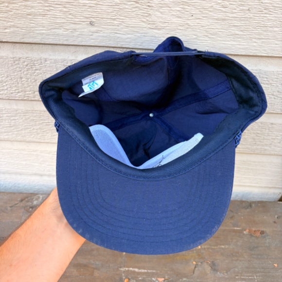 vintage MOTOROLA 2 way radio trucker hat snapback rope - Picture 6 of 6